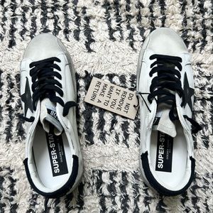 Golden Goose Superstar Black and White size 41
